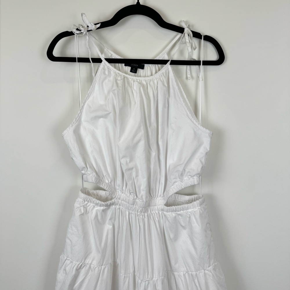 J.Crew White Harbor Side-cutout Dress Size S - Picture 7 of 8